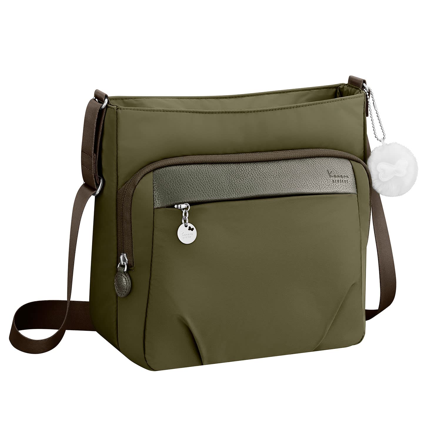 

Shoulder Bag with Pocket B5 Size Vertical Multifunctional Olive [Kanana Project] PJ1-4th Anti-Virus Women s No.67643