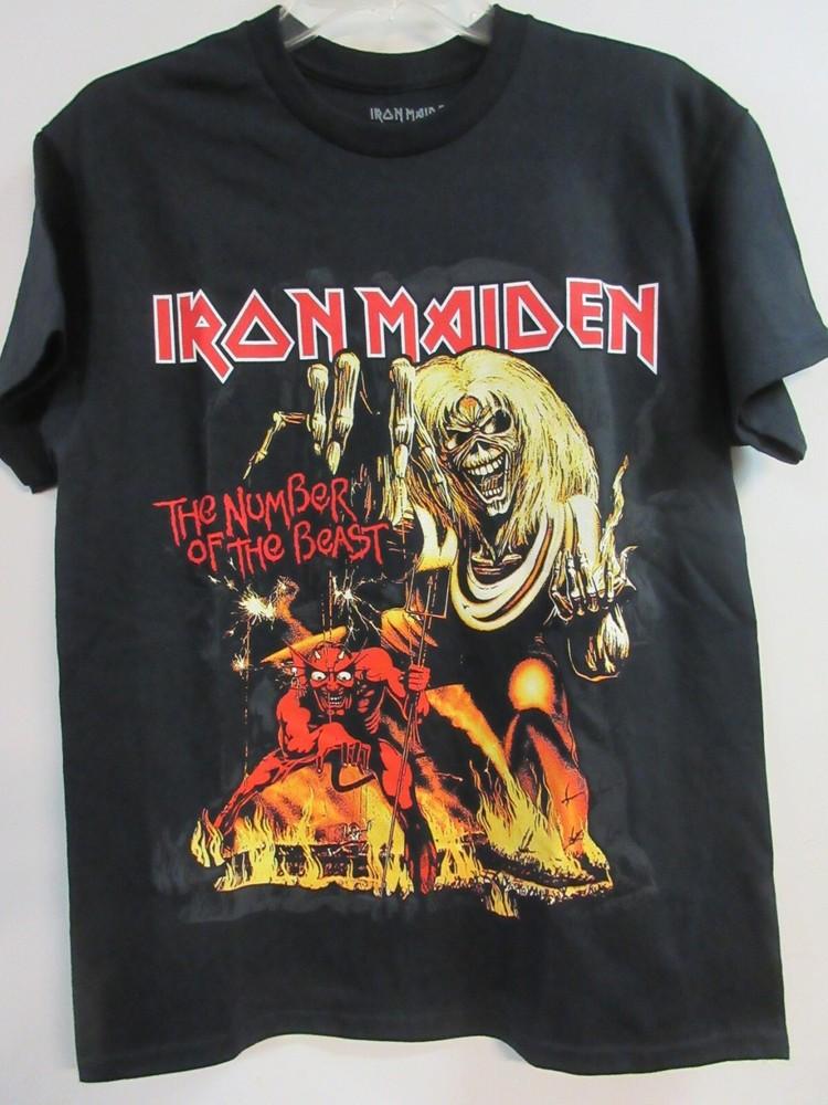 IRON MAIDEN OFFICIAL MERCH 2022 NUMBER OF THE BEAST BAND MUSIC  MEDIUM Unisex T-Shirt XXL