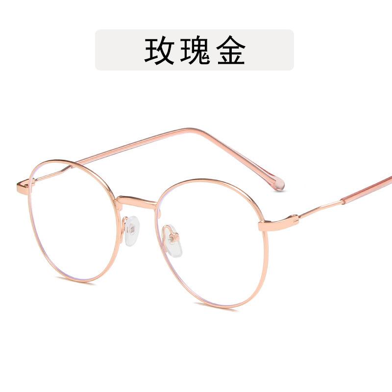 Round Shape Eye Glass Frame for Women Blue Light Blocking Transparent Glasses Woman Korean Fashion Woman Eyeglasses Frame