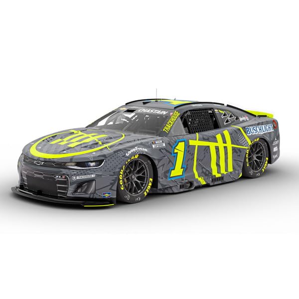 Kyosho Lionel Racing TRACKHOUSE 2025 Chevrolet Camaro ZL1 Ross Chastain Finished Model LR322904 1/64 #1