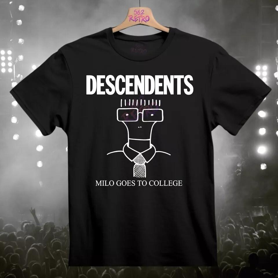 Descendents Milo Goes To College Punk Rock Band T-Shirt Black S-5XL Unisex T-Shirt L