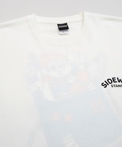 IMPROMES Casual SIDEWAYSTANCE Short Sleeve Game Print T-Shirt, Men's, Black