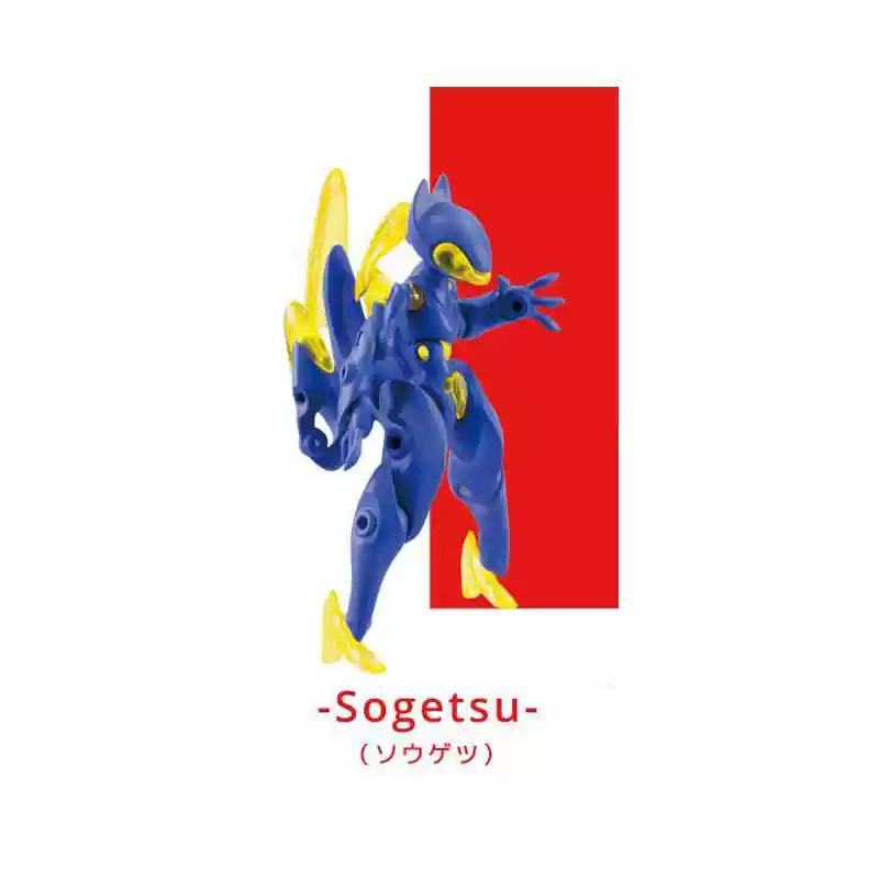 SO-TA Original Japan  Cute Mechfox Fox Void Enhanced Action Figure Anime Doll Assembly Model Capsule Toy