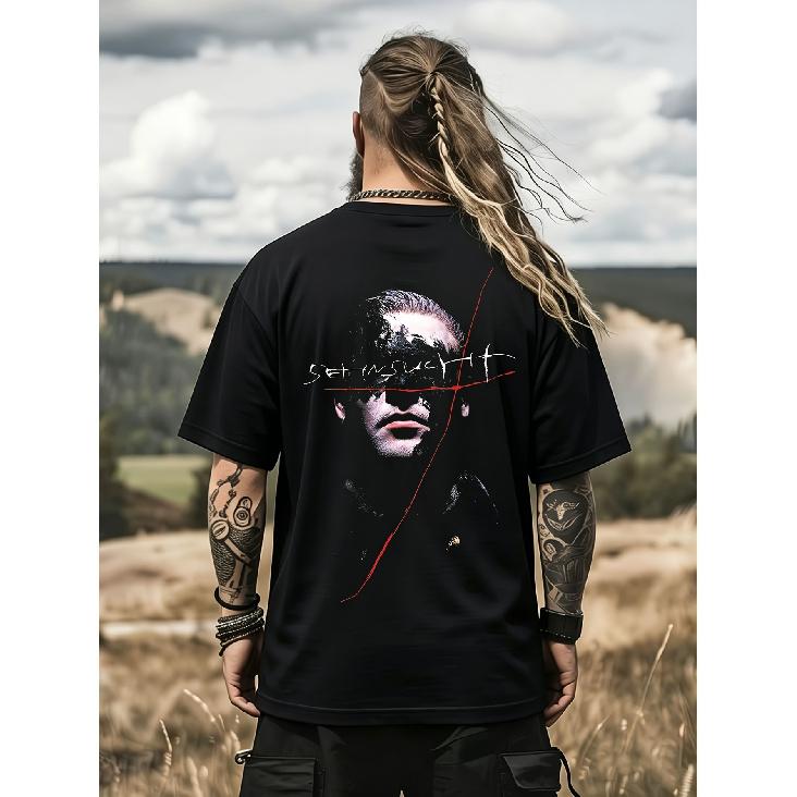 2026 New Product Image T-Shirt Longing Richard Outdoor Leisure Breathable All Seasons Unisex
