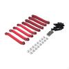 8 Pieces 1:12 RC Car Pull Rod Tie Upgrade 90 D91 Model Buggy Trucks DIY Accessory
