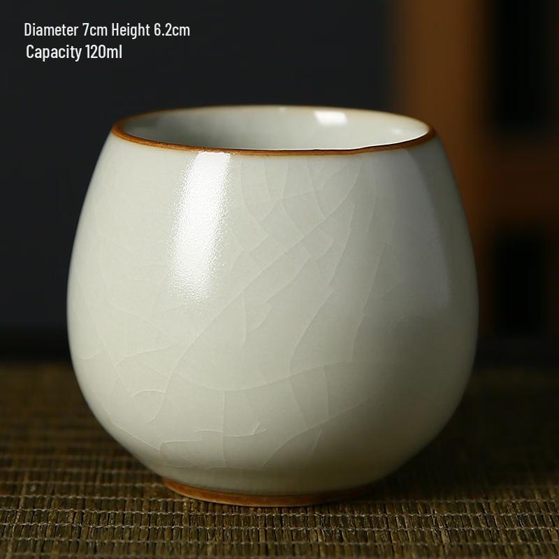 Ruyao Ceramic Dragon Egg Teacup