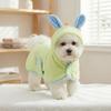 Warm Dog Hooded Bathrobe Super Absorbent Microfiber Dog Towel Pet Robe  Indoor Use
