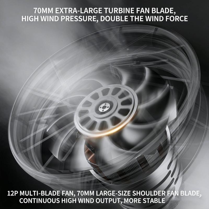 High Execution 21V Handheld Air Blower With 750g Wind Pressure And 130 Cubic Meters Per Moment Output For Outdoor Cleaning