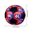 1PZ Pallone da calcio Olympique Lyonnais taglia 5 Pallone da calcio indoor Praha Colorato Per tutte le età Cucito a macchina PVC Pronto per la competizione Resistente Ad alto rimbalzo