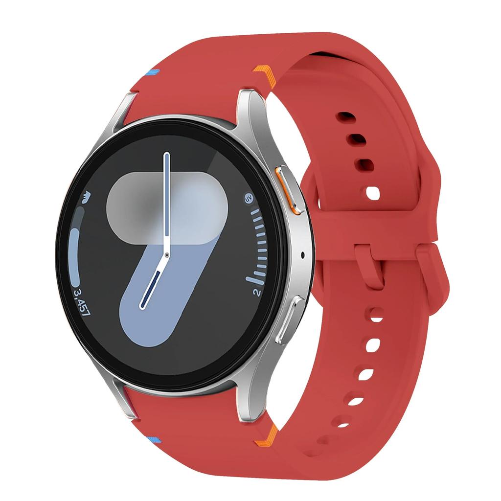 Nowy Oryginalny Silikonowy Pasek do Samsung Watch 7 6 5 Pro 44mm 40mm 45mm Sportowa Bransoleta do Galaxy Watch 6Classic 43mm 47mm Pasek