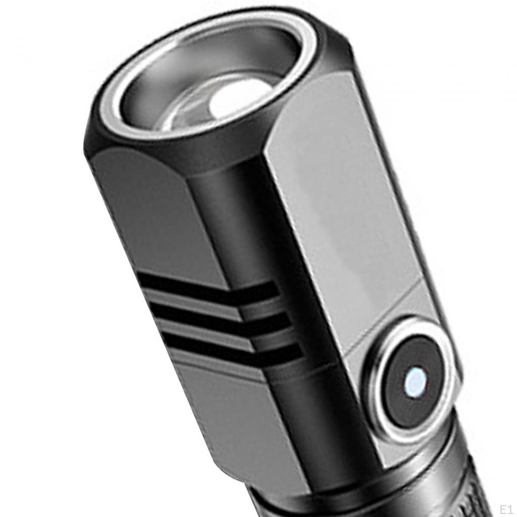 Compact LED Flashlight with 3 Lighting Modes - Portable Torch for Outdoor Activities