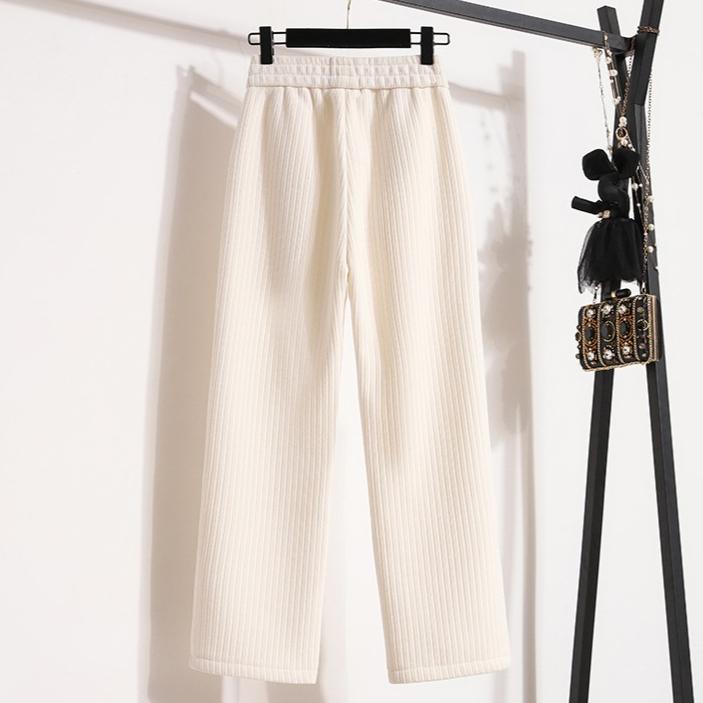 Dimanaf 2025 New Autumn Plus Size Harlen Pants Women Clothing Fashion Loose Pleated Vintage Pants