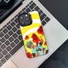 A-Alien Stage Game For iPhone 17,16,15,14,13,12,11,Pro,MAX,Plus Black Shockproof Candy Matte Cover