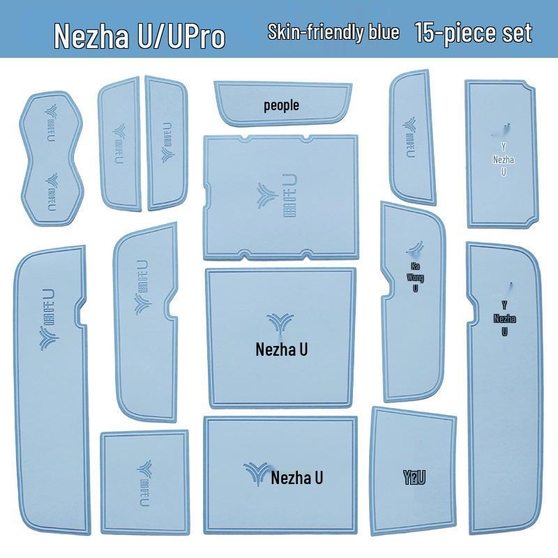 Nezha V/Upro Car Interior Groove Pad & Cup Holder Decor