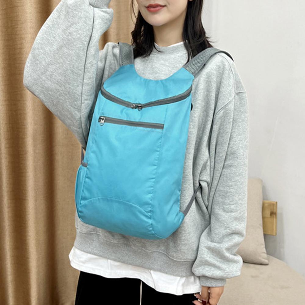 Leichter Wanderrucksack, faltbarer Reise-Tagesrucksack, wasserabweisende Outdoor-Sporttasche für Camping