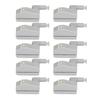 10 Pack Warm White Cabinet Hinge Light 3 LED Beads Closet Wardrobe Light LED Night Light  Home Decor