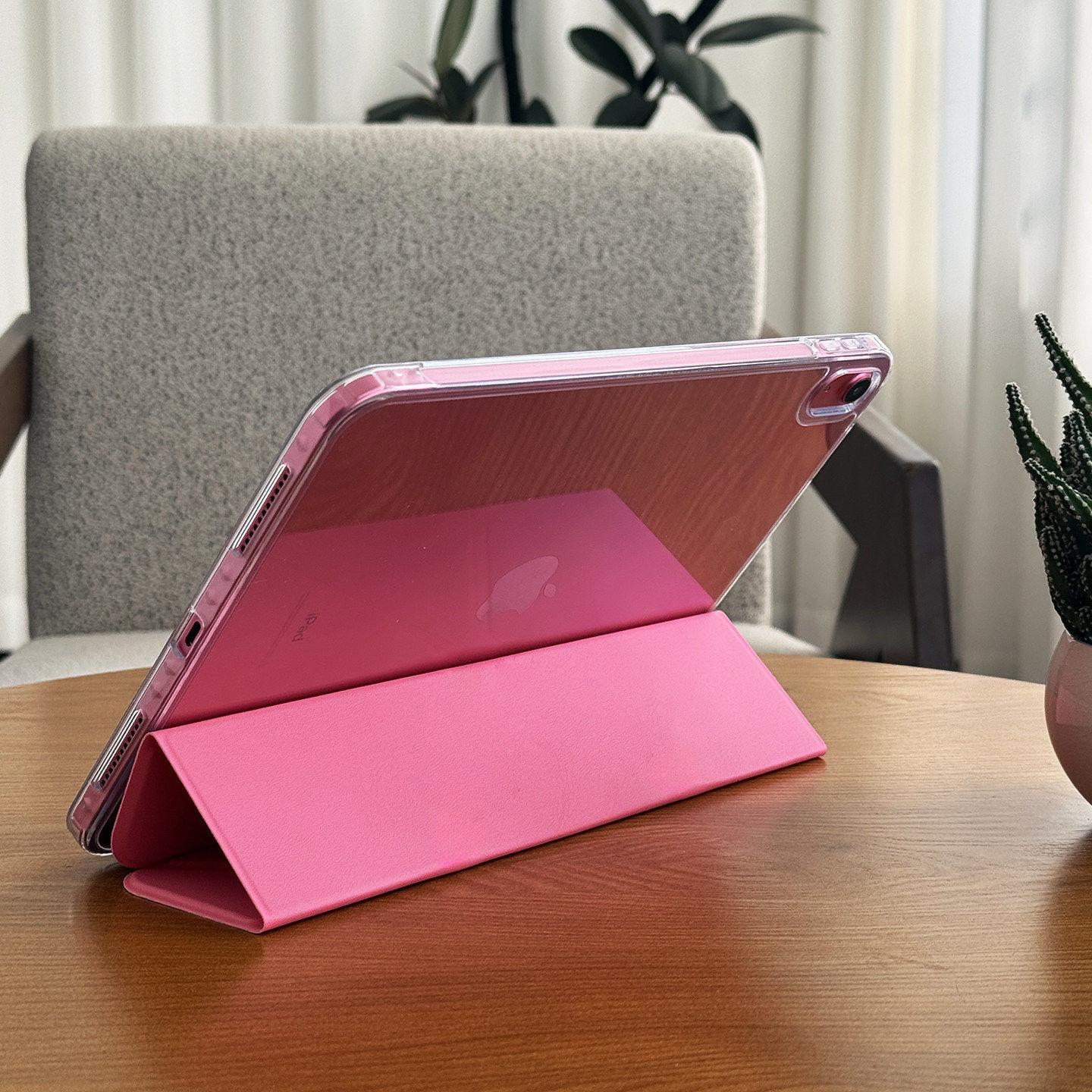 

Apple iPad 11th Gen A16 Protective Case: 10.9-inch Anti-bend Magnetic Acrylic Shell, Three-fold Design, No Pen Slot iPad 11th Gen 2025 (A16)