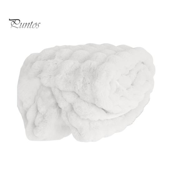 

Роскошное бархатное одеяло, ультрамягкое микроволокно, мех кролика, двухстороннее плюшевое, комфортное, чистого цвета, супер теплое, для дивана, кровати, офиса, сна, зимнее одеяло белый