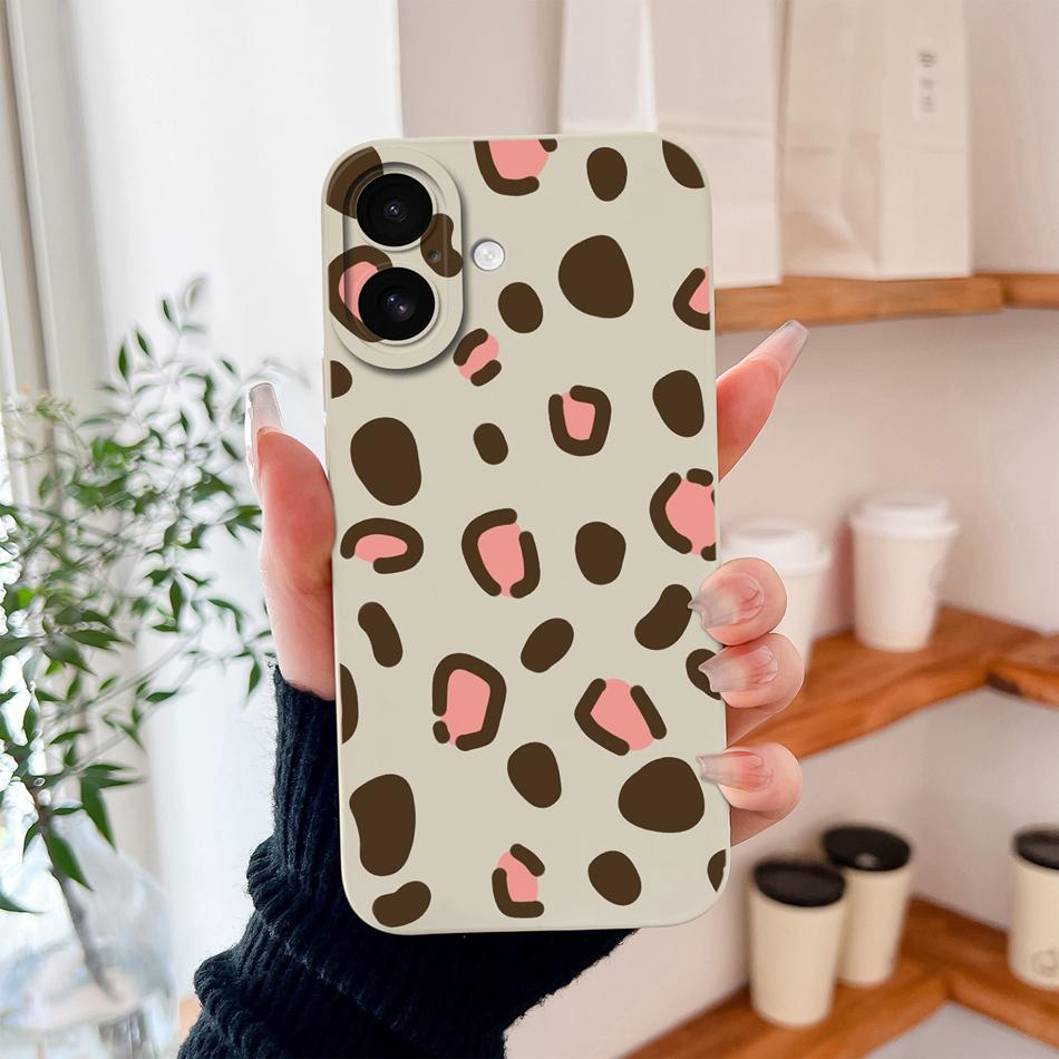 For iPhone 17 Pro Max / iPhone Air Phone Case Lovely Cartoon Liquid Silicone Full Coverage Anti Drop Bumper For iPhone17 Fundas