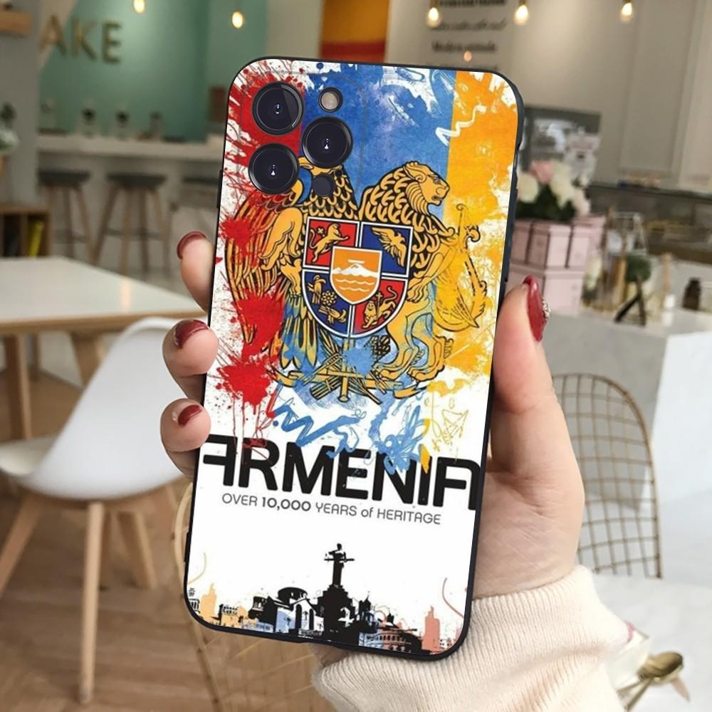 Armenia Armenians Flag Phone Case For iPhone 15 14 11 12 13 Mini Pro XS Max Cover 6 7 8 Plus X XR SE 2020 Funda Shell