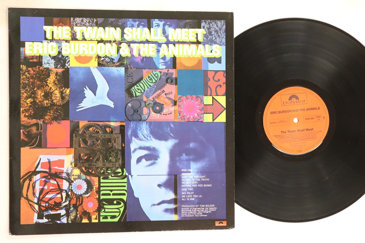 

LP Record ERIC BURDON & THE ANIMALS - Twain Shall Meet 2391561 POLY DOR Germany Rock Used