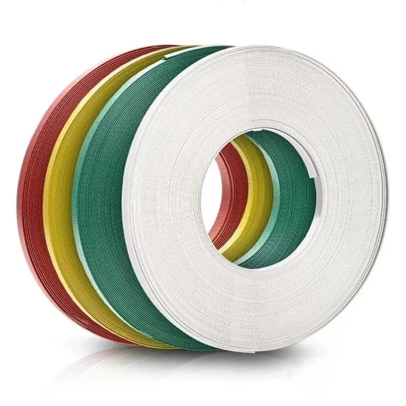 40m 1kg PP Plastic Packing Belt Logistics Transportation Tray Carton Manual Packaging Plastic Roll Rope Non-slip Waterproof giallo