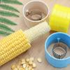 Premium Stainless Steel Corn Thresher Fruit Vegetable Tools Easy Peeling Corn Thresher Peeler Corn Cob Remover Kitchen Accessories