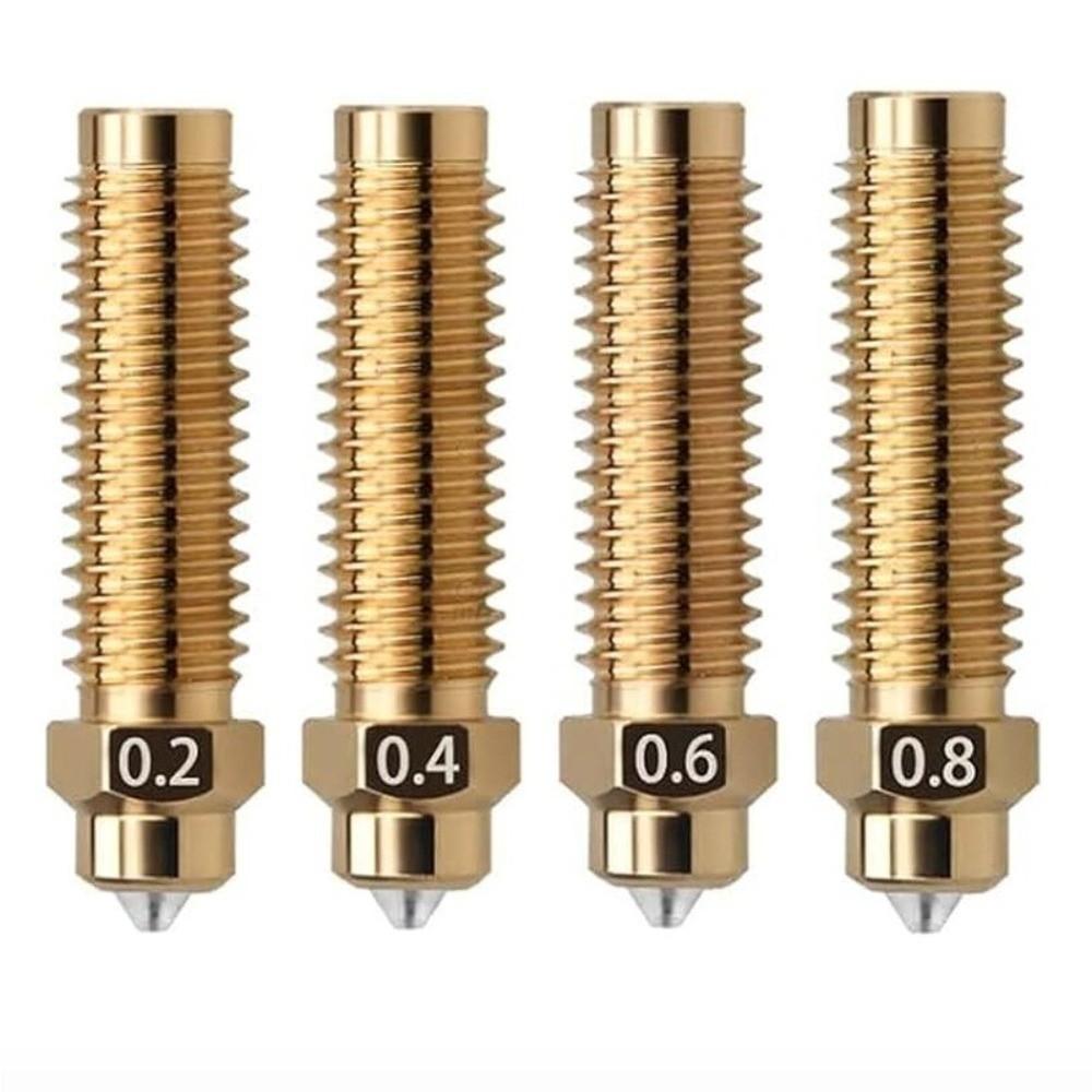 1pcs Brass Ceramic Hotend Nozzle Bimetallic Upgrade Parts Hotend Kit for Elegoo Centauri Carbon
