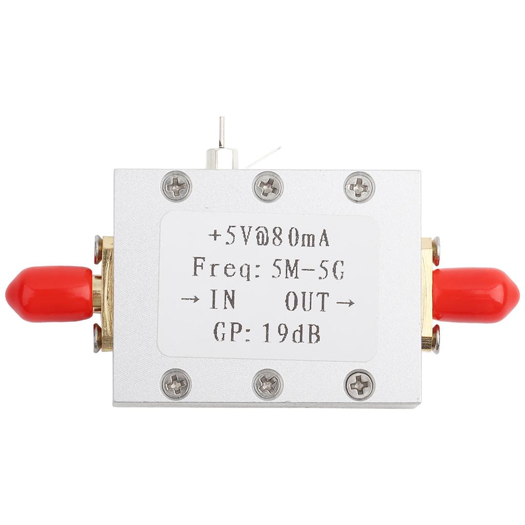 5M5GHz Wideband  RF Signal Amplifier Gain 19dB@2G Broadband Amplification