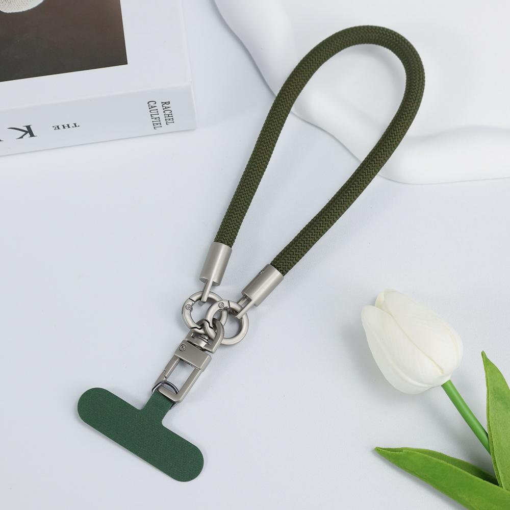 Short Portable Lanyard Pickup Chain Wrist Chain Anti-lost Lanyard Universal Phone Case with Clip Lanyard Keycord Accessories