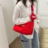 Fashion Bag Women'S Spring Simple Fashion Shoulder Bag Trend Retro Large Capacity Tote Messenger Bag