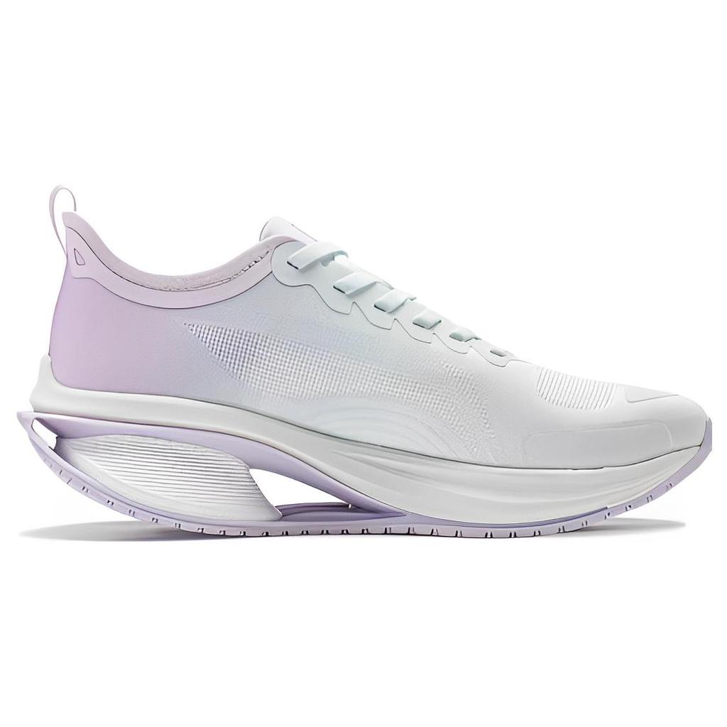 New LiNing WuShi 5S 3.0 Rebound Low Top Running Shoes Women's Mist White ARST050-5