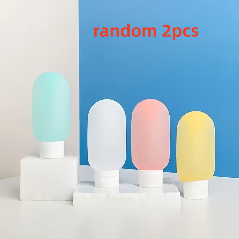 

2-Pack 2.03 Oz Refillable Travel Bottles, Leakproof Cosmetic Containers for Toiletries