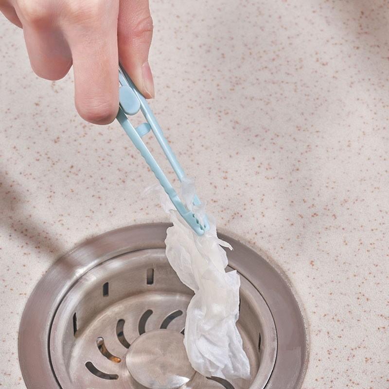 Dual Head Gap Cleaning Brush For Sink Drains And Tight Spaces Material Plastic