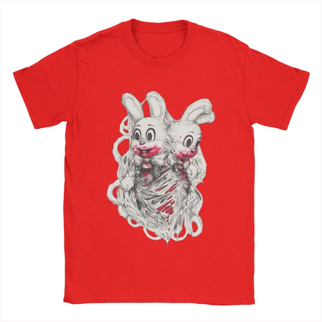 Robbie Robbie Silent Hill Herren T-Shirt Humor T-Shirt Kurzarm Rundhals T-Shirt 100% Baumwolle Geburtstagsgeschenk Kleidung