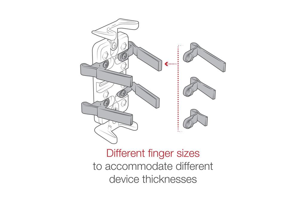 RAM MOUNTS Finger Grip (No Ball) RAM-HOL-UN4U