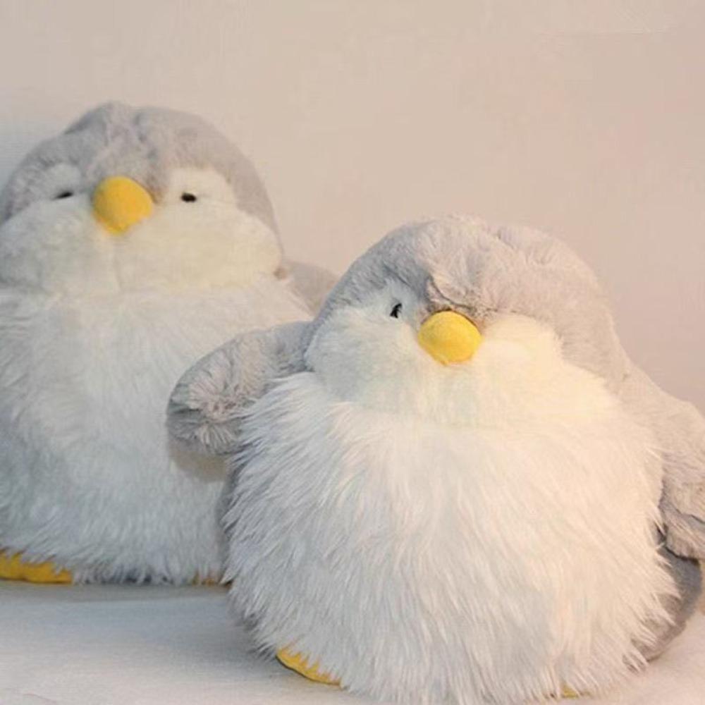 Cute Fluffy Penguin Cub Plush Toy Doll Penguin Doll Bed Sleeping Doll Birthday Gift Girlfriend