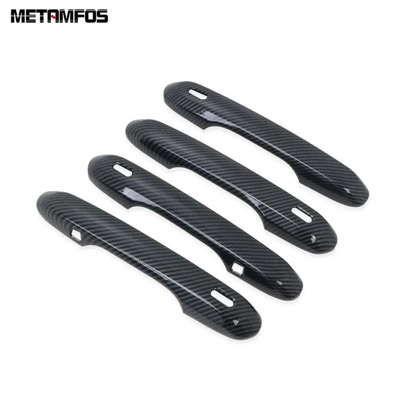 For Lexus NX 250 350 350H 450H    2024 2025 Carbon Fiber Side Door Handle Bowl Cover Trim Protection Cap Accessories