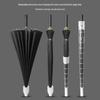 Manual 24-Rib Long Handle Double Umbrella with Auto Waterproof Sleeve