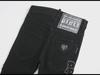 2024 Punk-Style Schwarze Bestickte Slim Stretch Herren Skinny Jeans