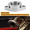 Car Universal 2 Bolt Turbo Flange Manifold External Wastegate 38mm MV-R V Band Flange Adapter Kit Stainless Steel