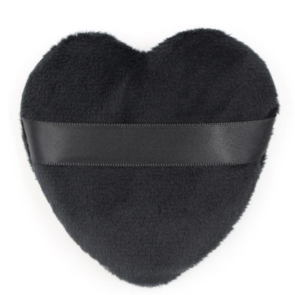 Пуховки для макияжа Blendiful, большие пуховки для пудры, хлопковые велюровые пуховки в форме любви, спонжи для макияжа с ремешком, инструмент для макияжа