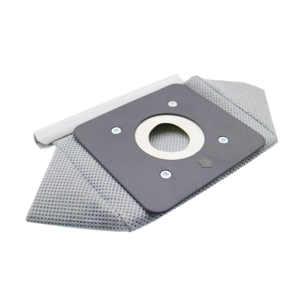 3 Stück Vliesbeutel, 110 mm x 100 mm, Kunststoffschale, waschbar, für Electrolux etc. Staubsauger-Ersatz