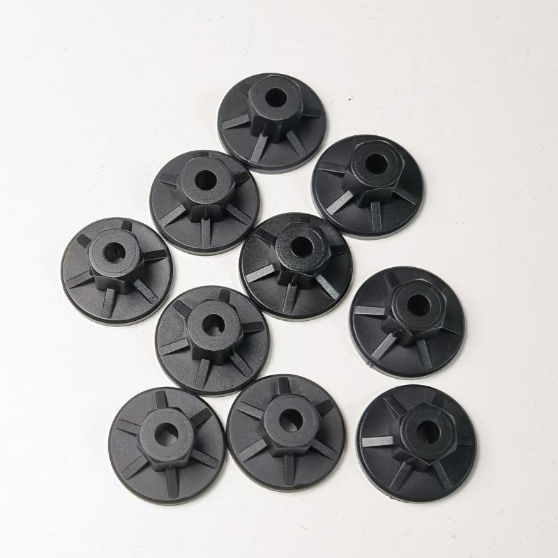 10PCS Auto Parts Fender Wheel Nut Clip OE Quality Nylon Black For VW Sagitar Golf Passat Tiguan Touareg
