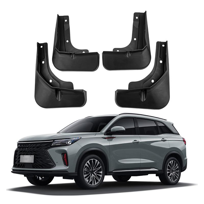 

Подходит для Dongfeng Glory 580 2022 Автомобильное шинное крыло Мягкое резиновое крыло Модифицированное крыло 32.8*10.7*22（cm）