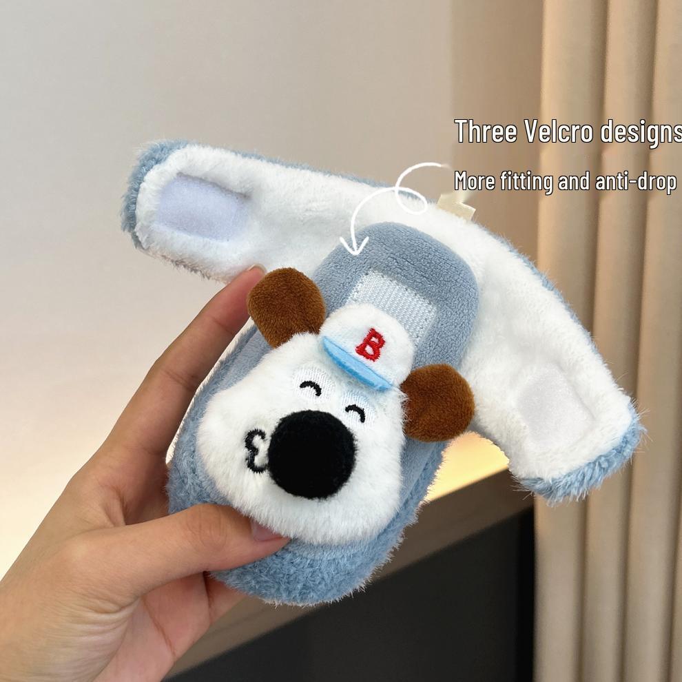 Winter Fleece-Lined Soft Sole Baby Boots: Non-Shedding & Warm for Newborns (0-1 Year) – Unisex, Festive Design