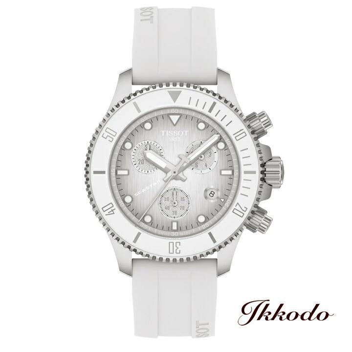 

Bonus Store +10% [Product eligible for purchase benefits] TISSOT Sea Star 1000 Quartz Chronograph 38mm Water resistant to 30 ATM Genuine 2 year