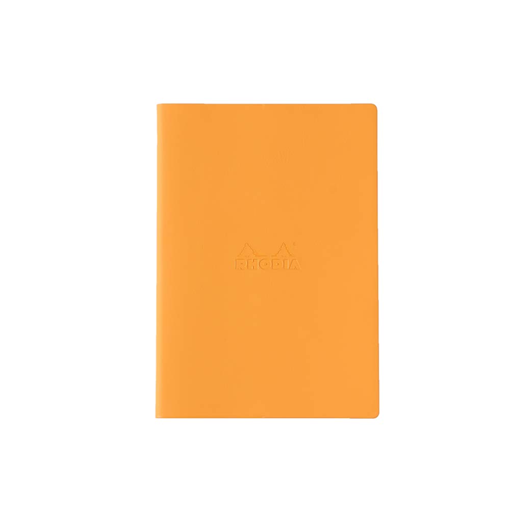 Rhodia 2026 Edition A5 Size Diary with Monthly Diary A5 X with PVC Rhodia Cf117385cvfor Blocks, "Monthly (14.8 21cm) Basic" Cover, Orange,