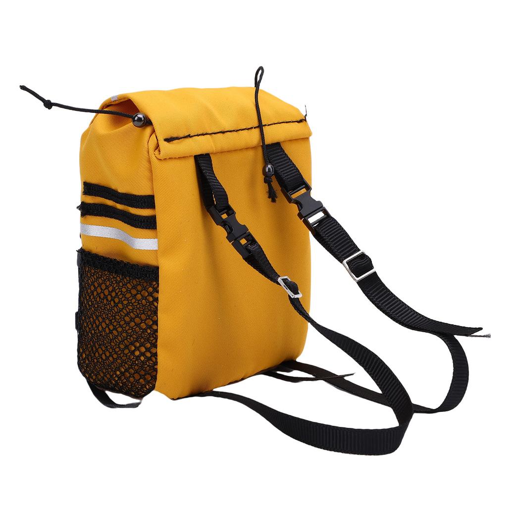 RC Simulation Backpack Fit for SCX10 1 8 1 10 RC Crawler Car Oxford Cloth RC Simulation Luggage Bag Decoration Yellow