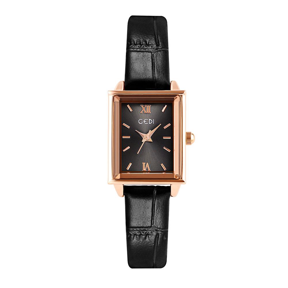 Uhren für Frauen Neue Nische Studenten Einfache Kleine Quadratische Uhr Modetrend Damen Gürteluhr